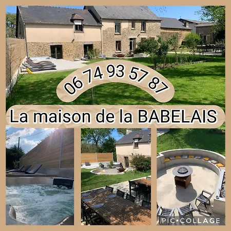 La Babelais, 15 Lits 度假居 *